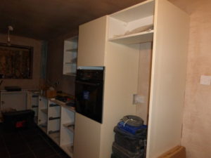 Installation of Kitchen Wall Units