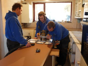Cutting Worktops with Router