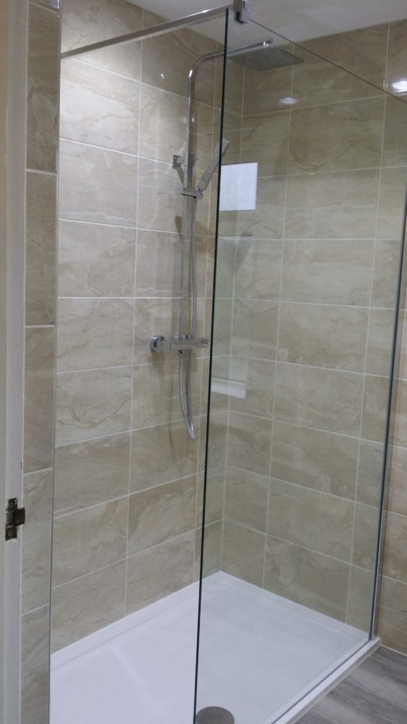 Rectangular Walk-In Shower